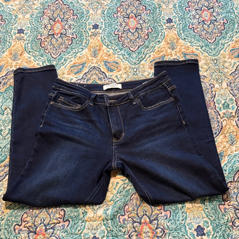 Women's Dark Blue Skinny Jeans